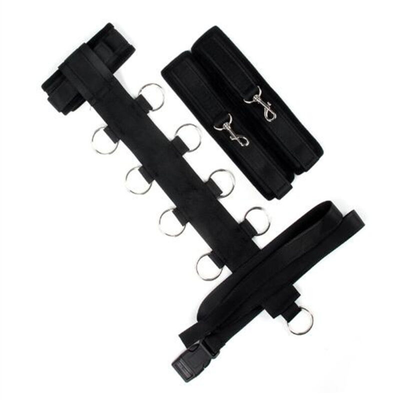 Adjustable Behind-the-Back Bondage Restraint – Neck & Wrist Cuffs for Sensual Submission Play - Image 2